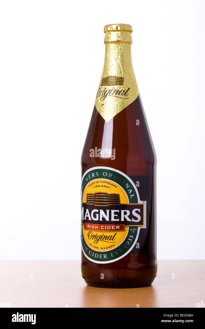 Bottle of Magners Cider Stock Photo Alamy