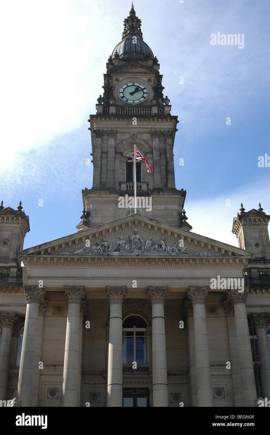Bolton Town Hall Stock Photo