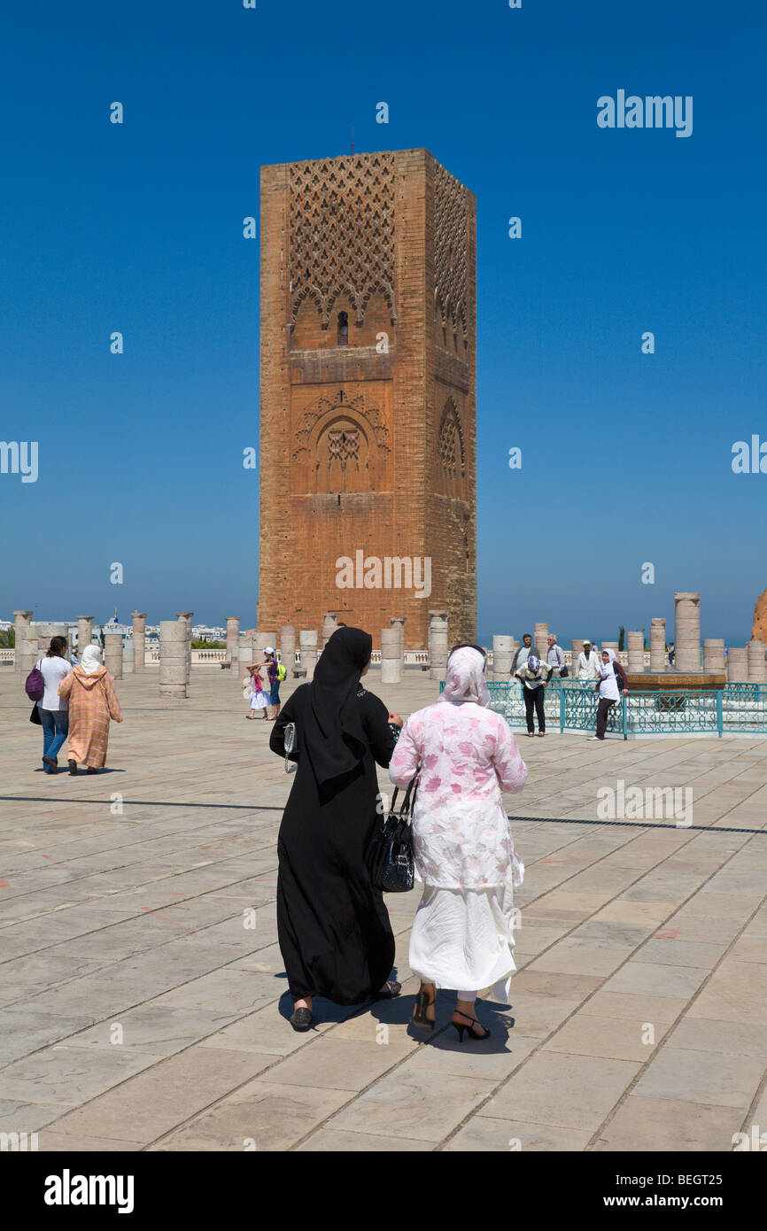 Hassan Tower Rabat Morocco Stock Photo Alamy