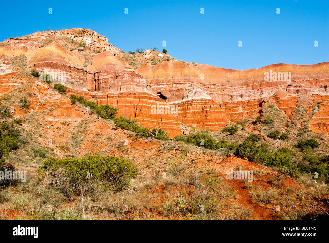 Capitol Peak in Palo Duro Canyon State Park in Texas Stock Photo Alamy