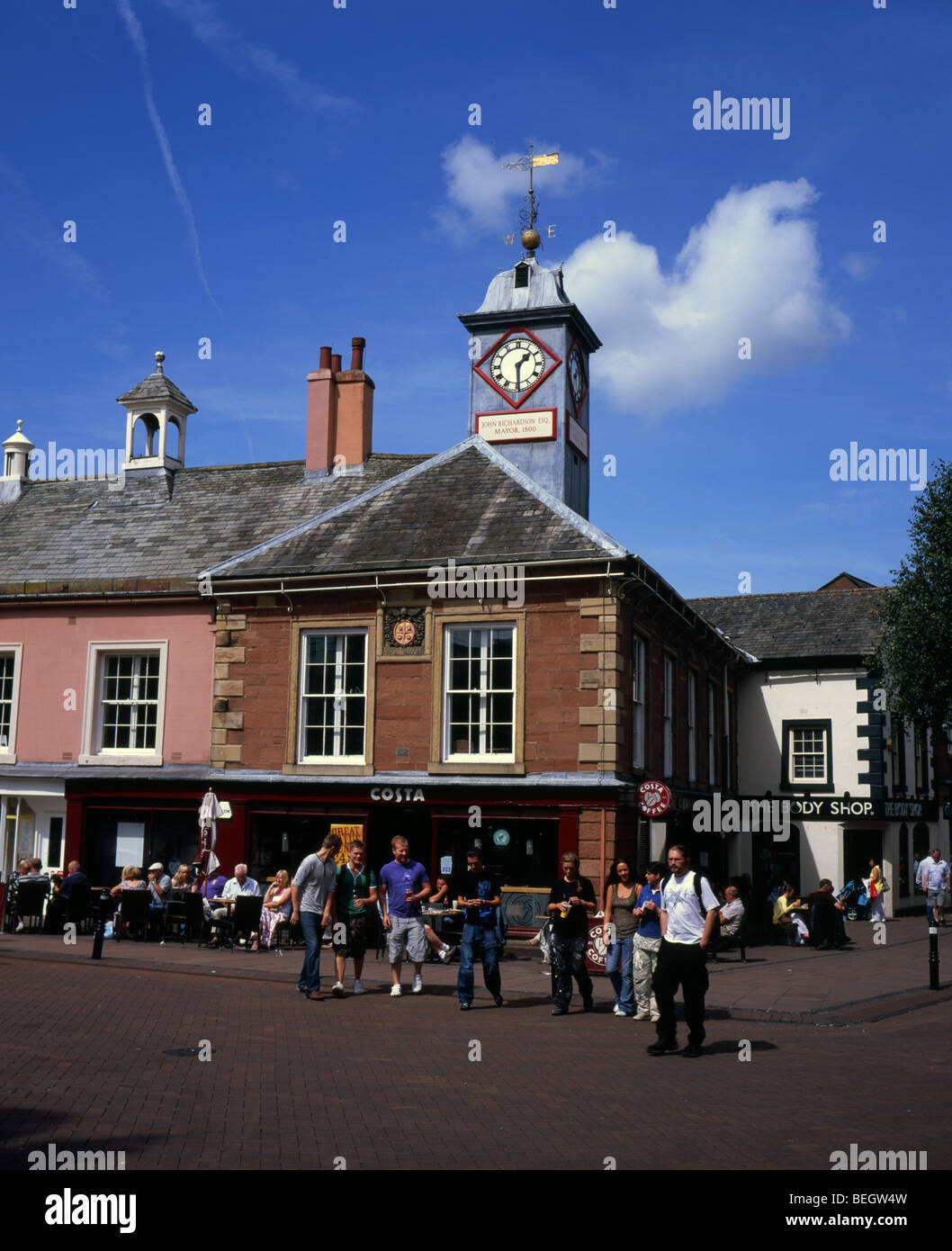 The Old Town Hall now The Tourist Information Centre Carlisle Cumbria ...