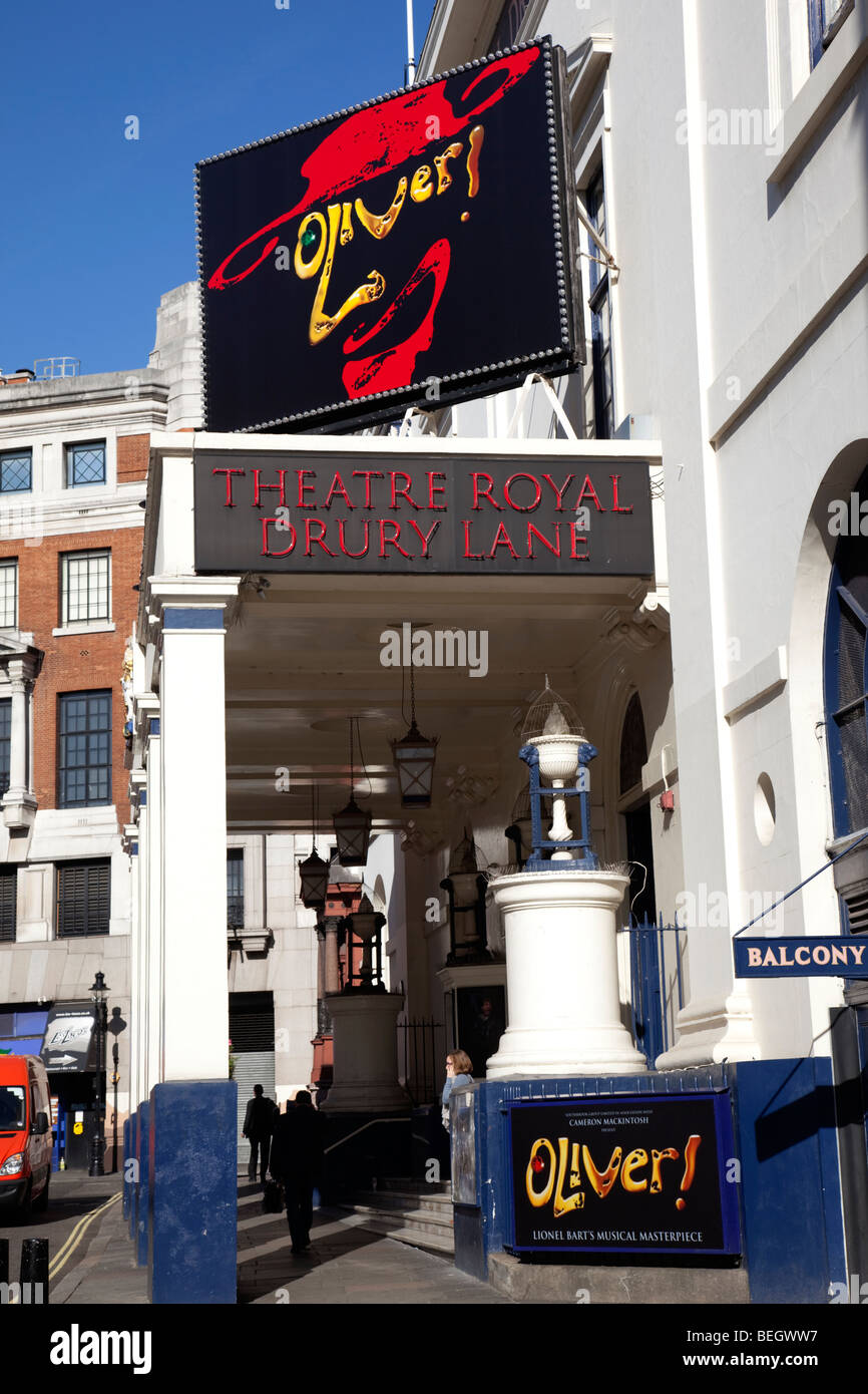 Oliver Production at Theatre Royal, Drury Lane, London Stock Photo Alamy