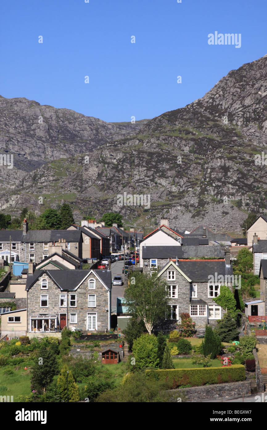 The North Wales village of Blaenau Ffestiniog, Cantref Ardudwy