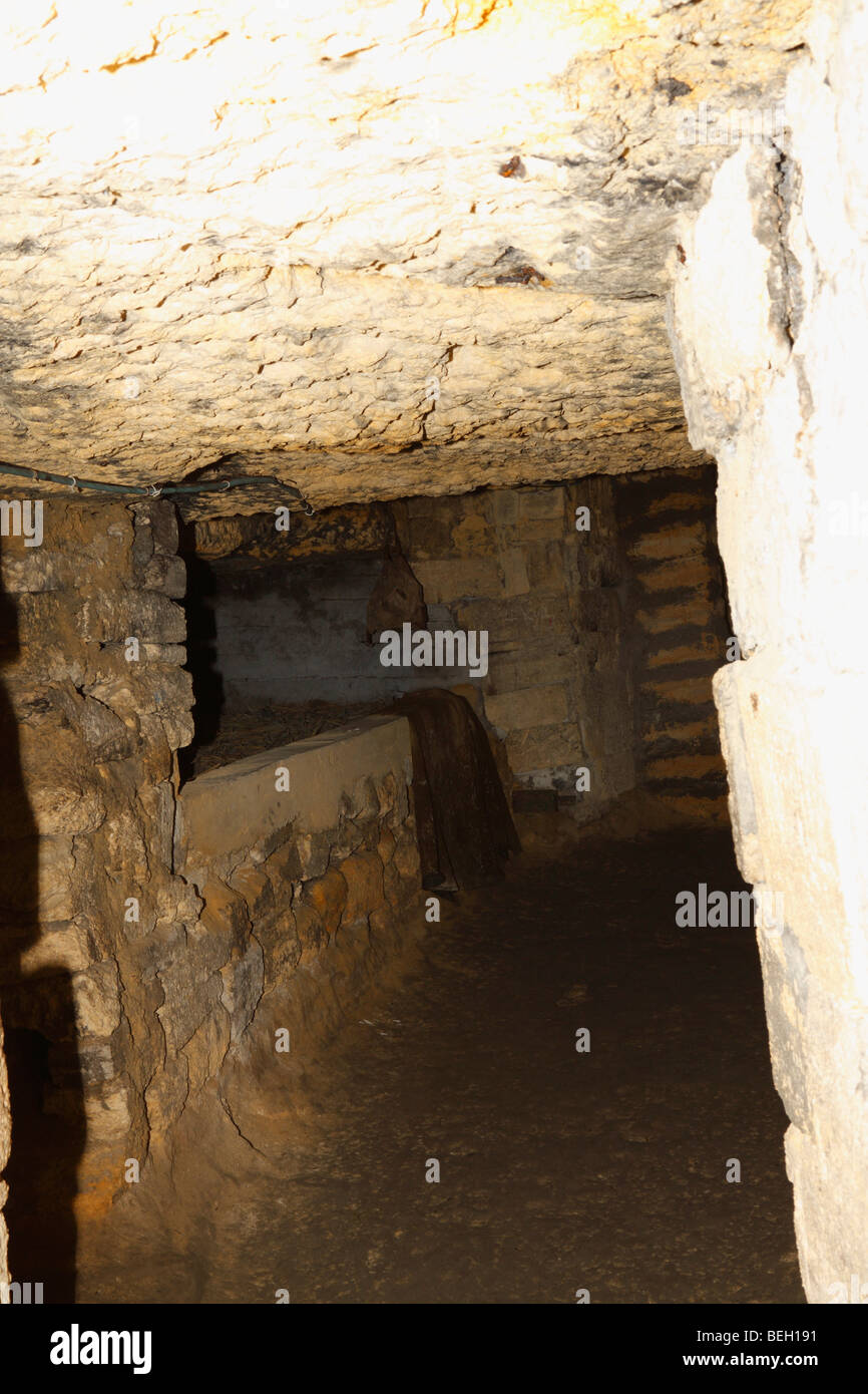 Underground tunnel world war 2 hi-res stock photography and images - Alamy