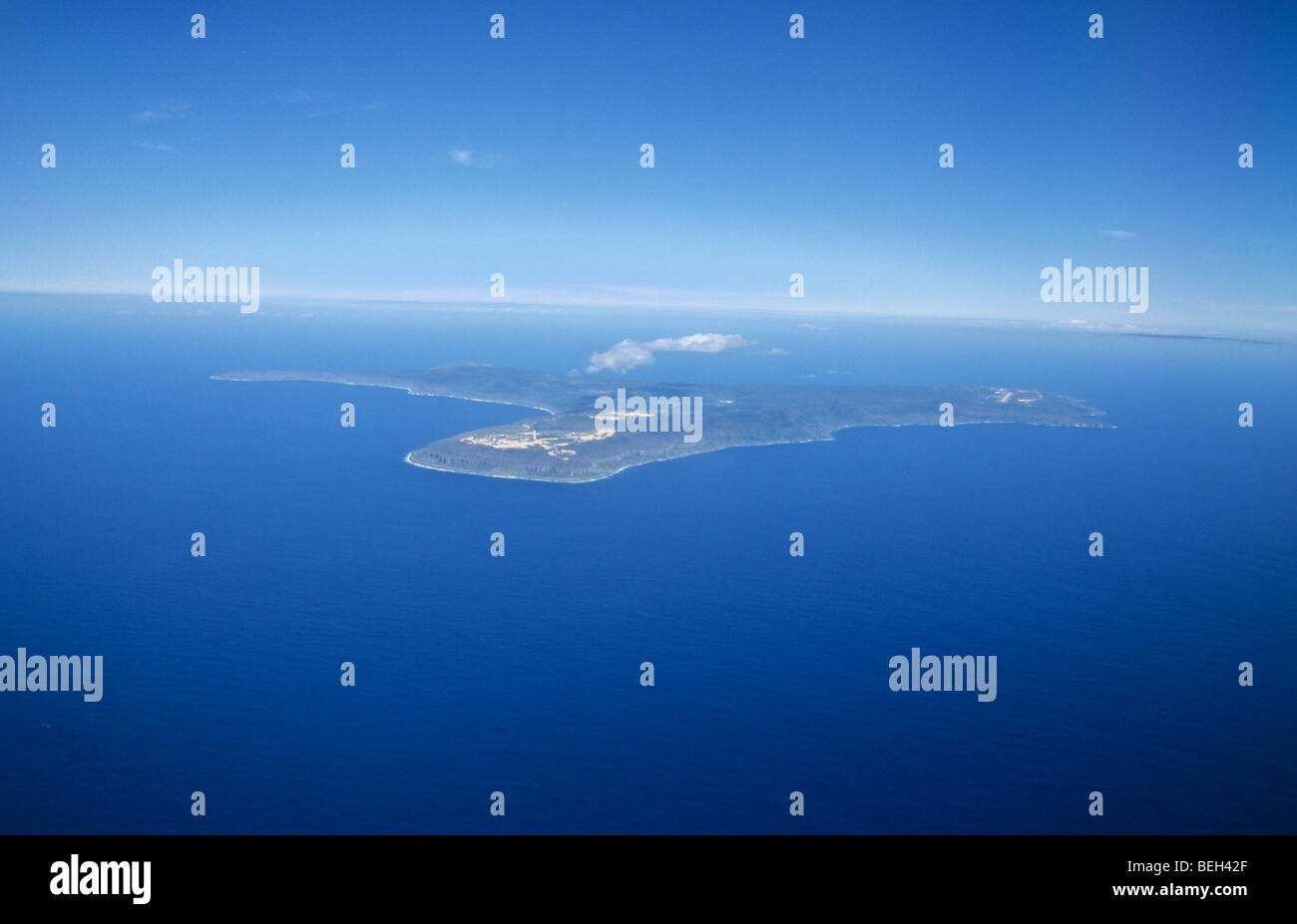 Aerial View of Christmas Island, Christmas Island, Australia Stock Photo Alamy