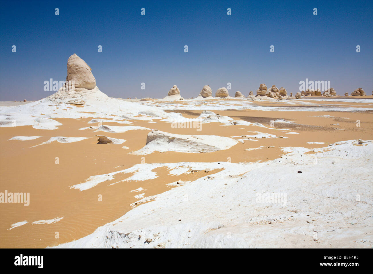 White Desert National Park, Libyan Desert, Egypt Stock Photo
