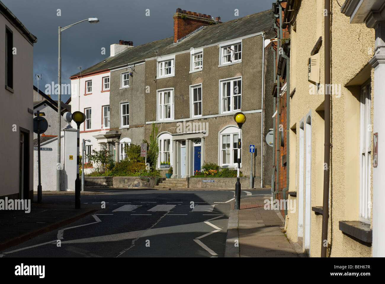Brewery Street, Ulverston, Cumbria, England UK Stock Photo Alamy