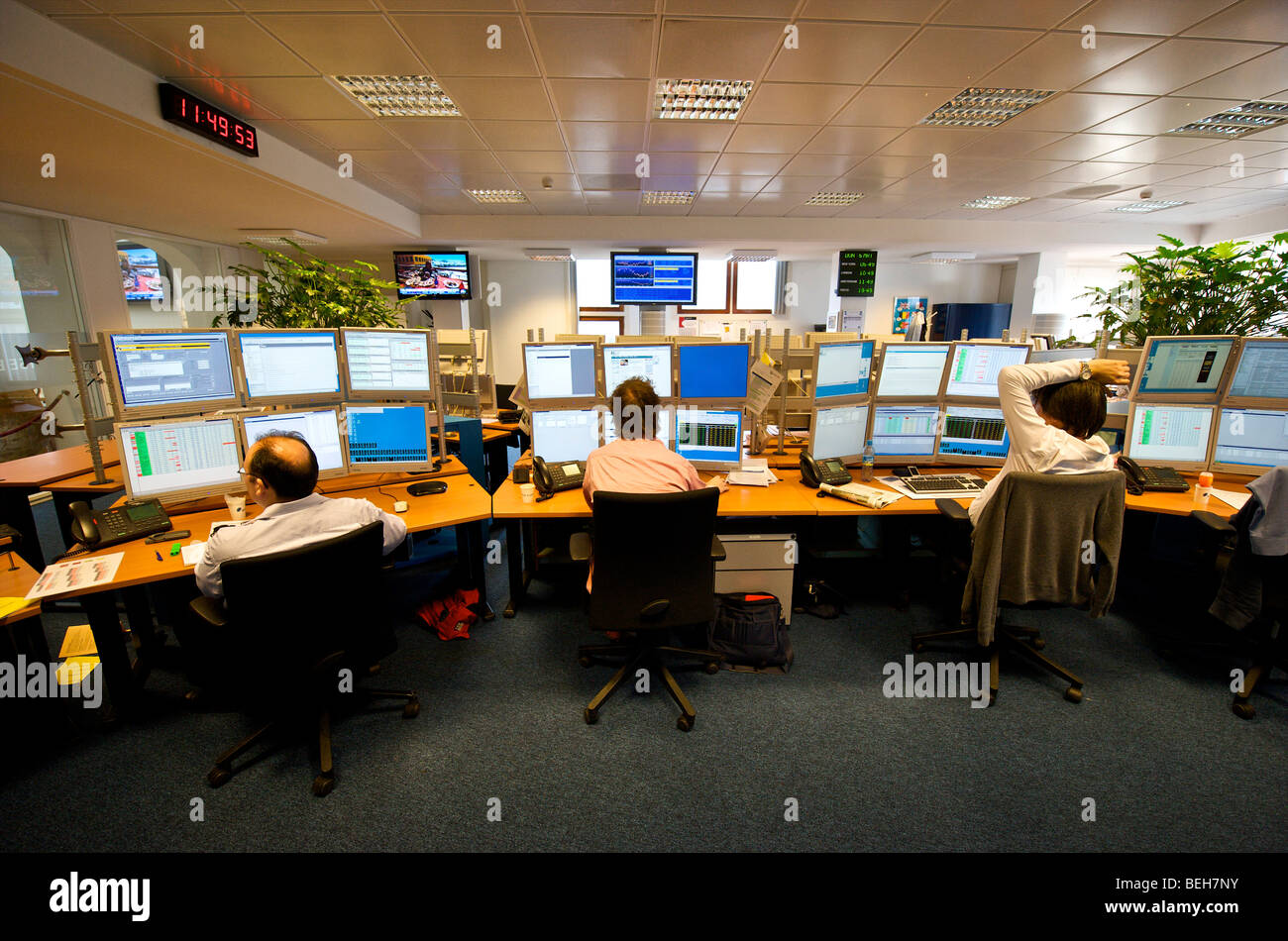 Amsterdam, NYSE Euronext stock Exchange Stock Photo