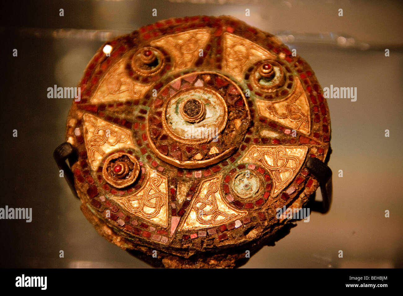 ancient compass -museum of london Stock Photo
