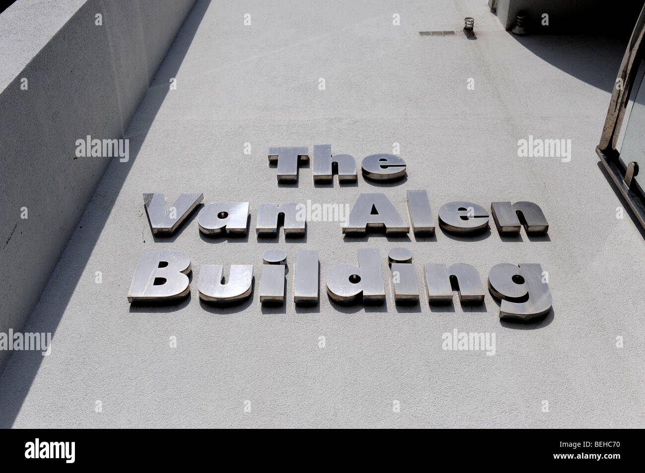 The Van Alen Building a modern style block of appartments on Brighton