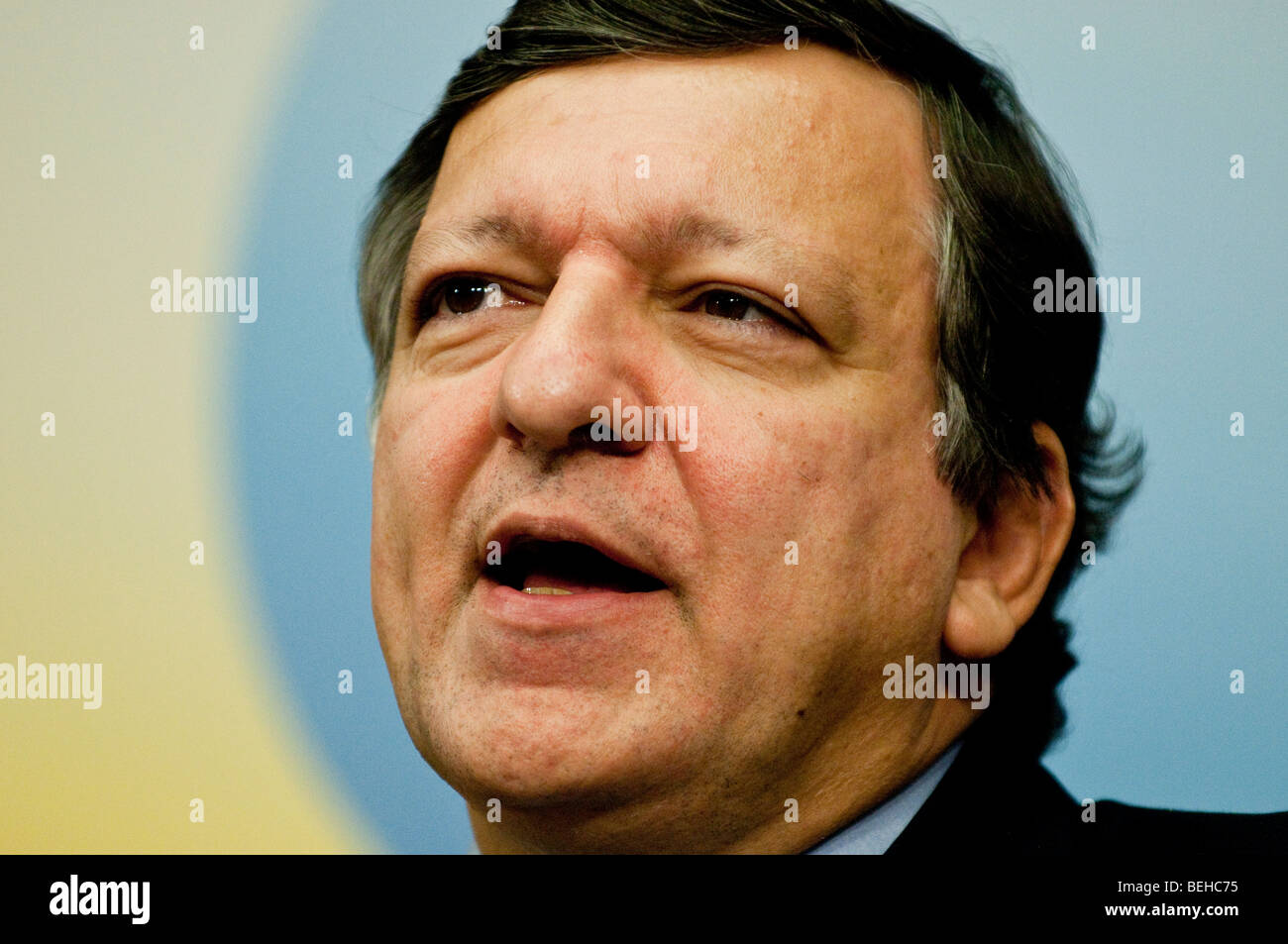 José Manuel Durão Barroso President of the European Commission Stock Photo