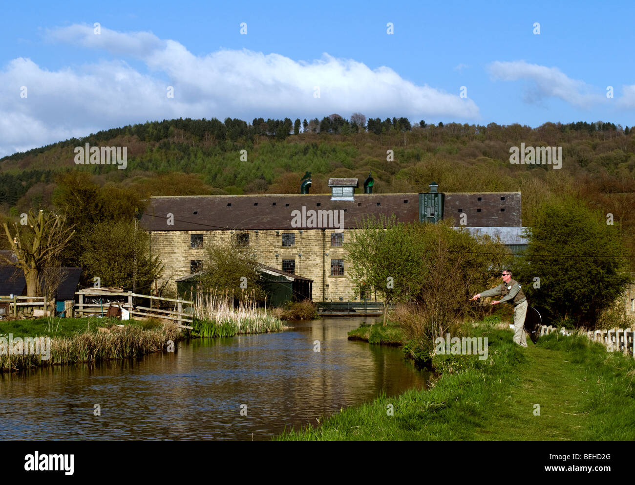 River wye fishing hi-res stock photography and images - Alamy