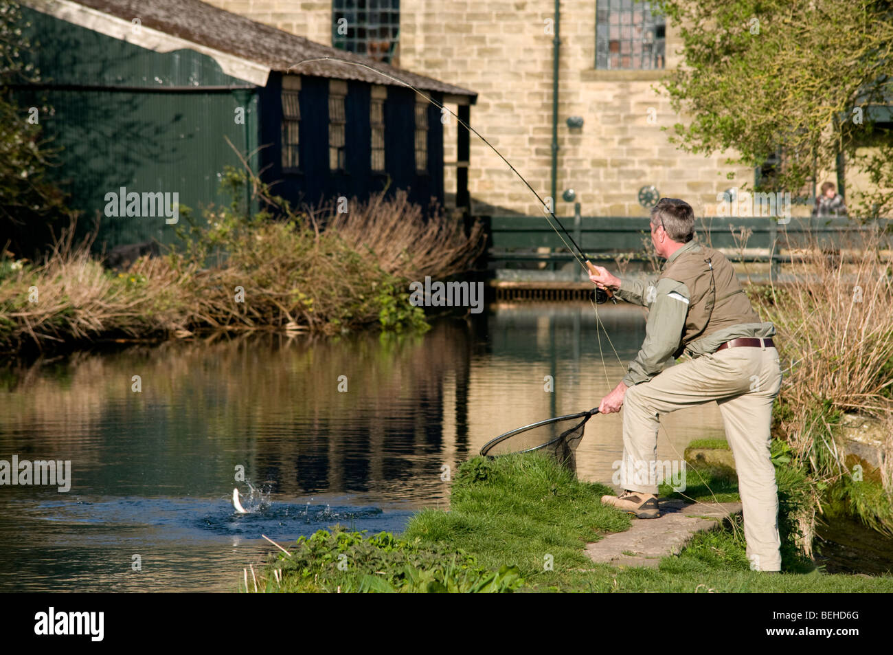 River wye rowsley peak district hi-res stock photography and images - Alamy