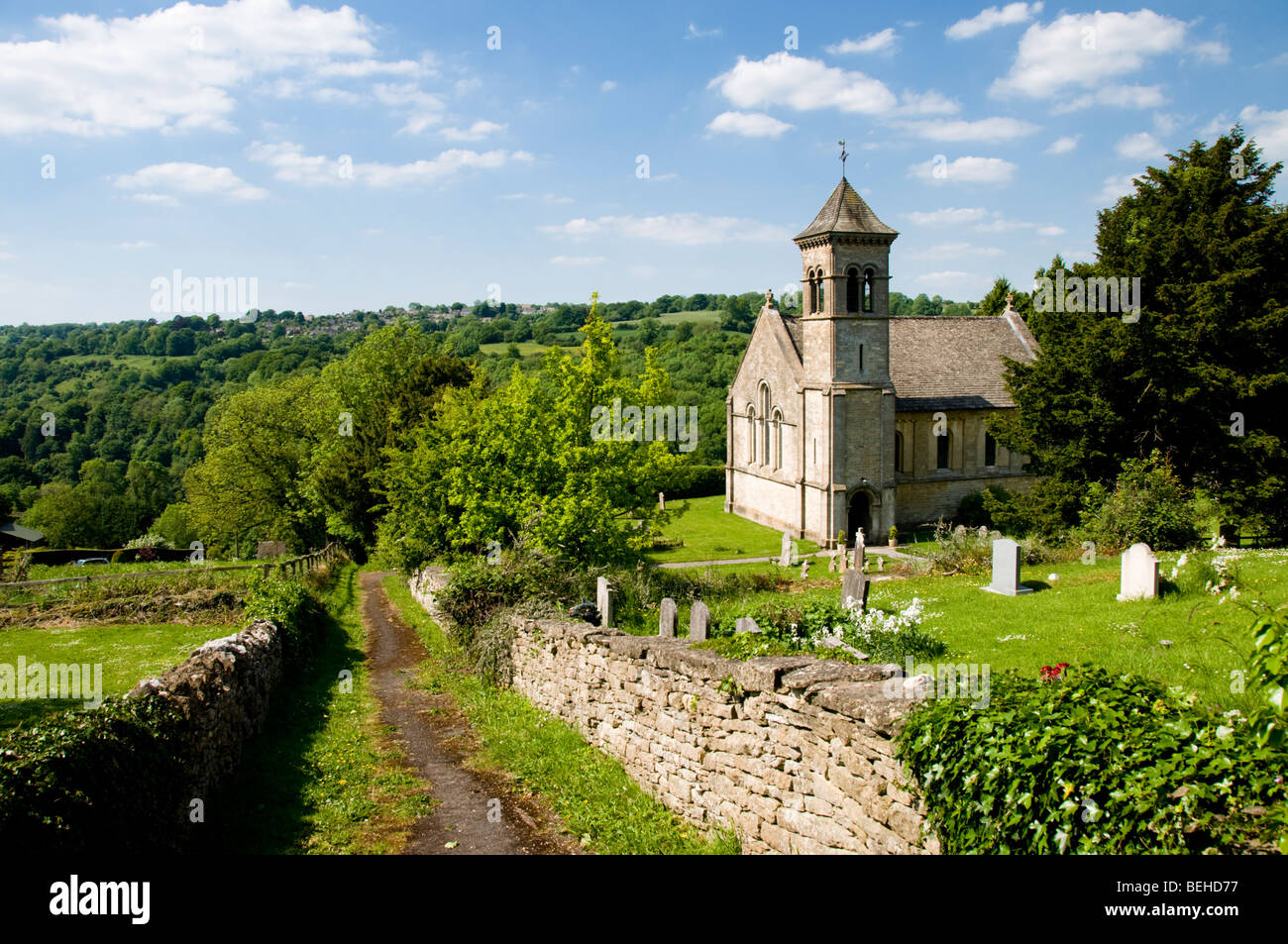 st-luke-s-church-frampton-mansell-gloucestershire-uk-stock-photo-alamy