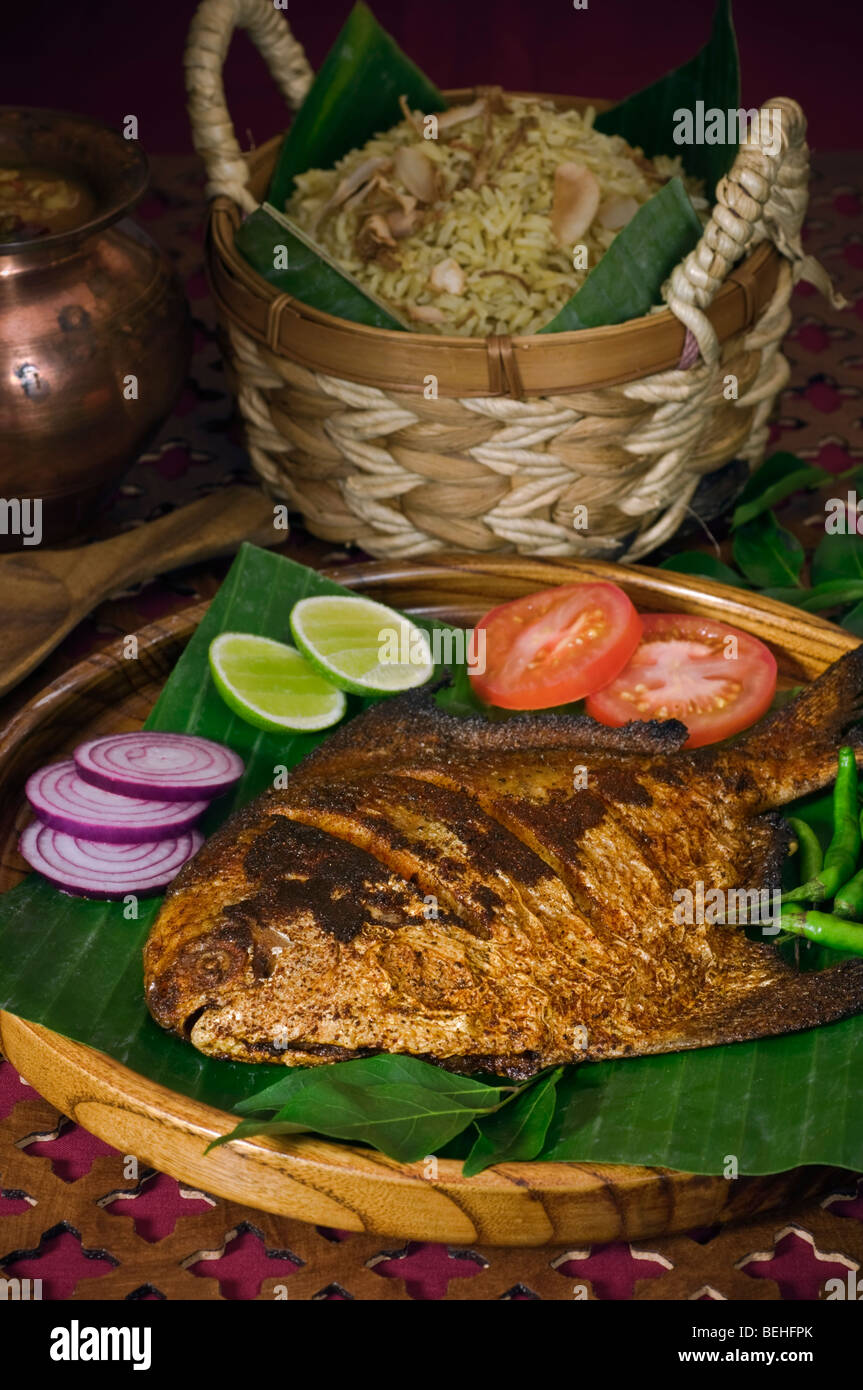 Fish fry South India Food Stock Photo Alamy
