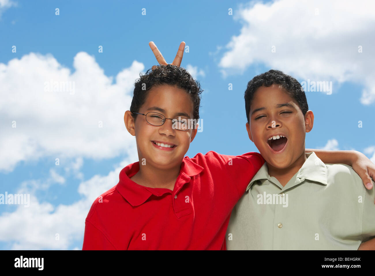 Close up latino boy smile hi-res stock photography and images - Alamy