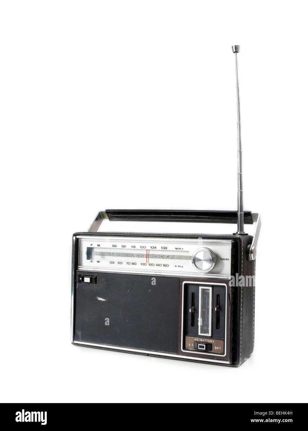 Vintage Retro Radio Stock Photo
