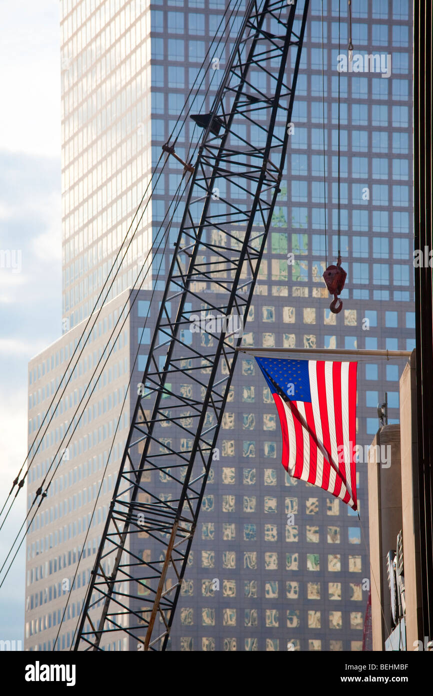 Ground Zero construction site in New York City Stock Photo - Alamy