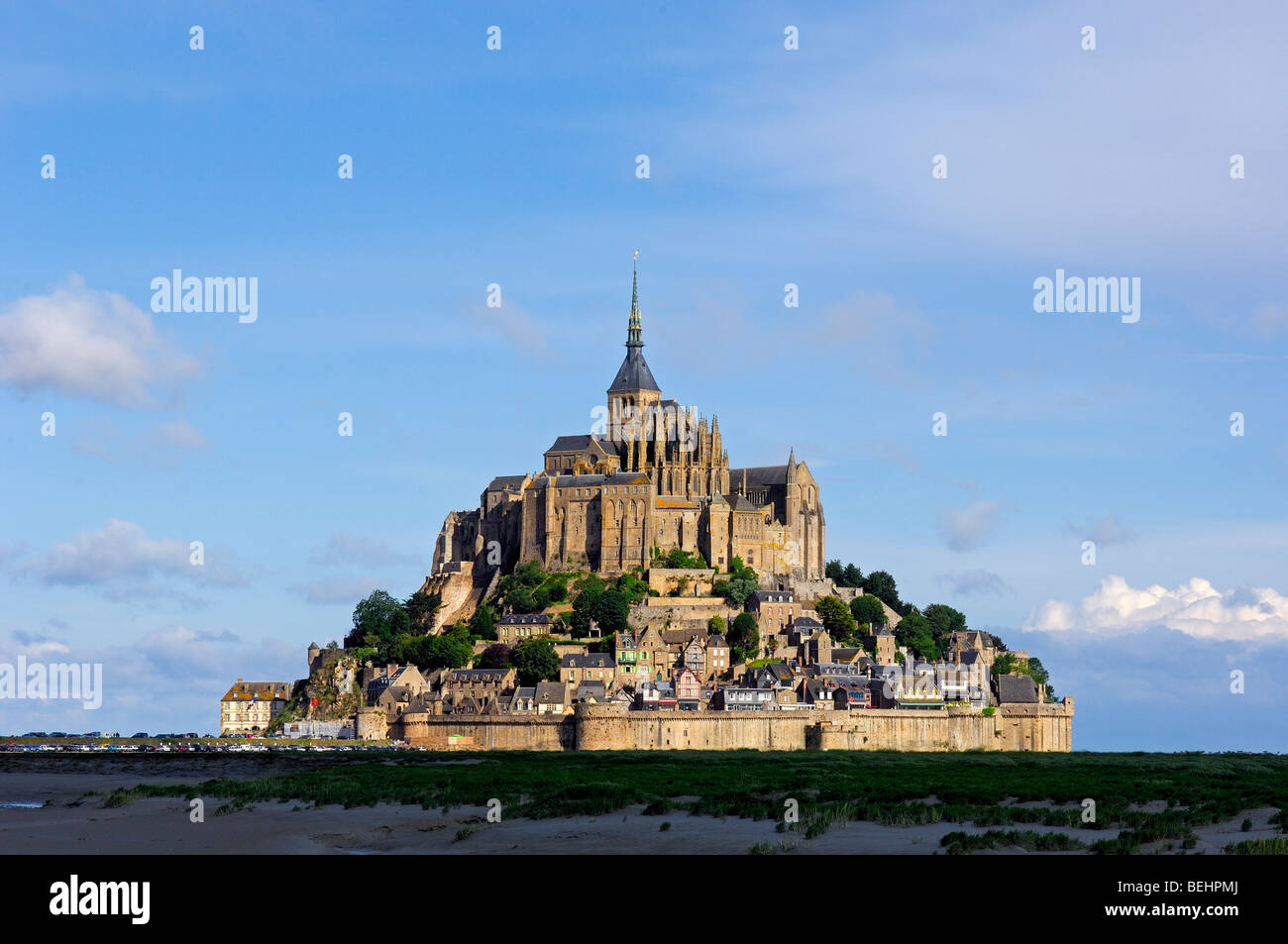 MontSaintMichel (Benedictine abbey). Normandy. France Stock Photo Alamy