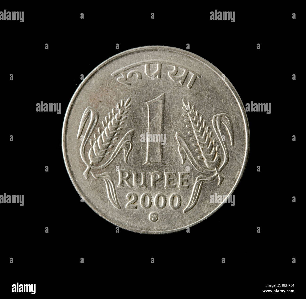 1 Rupee Coin Clipart Border