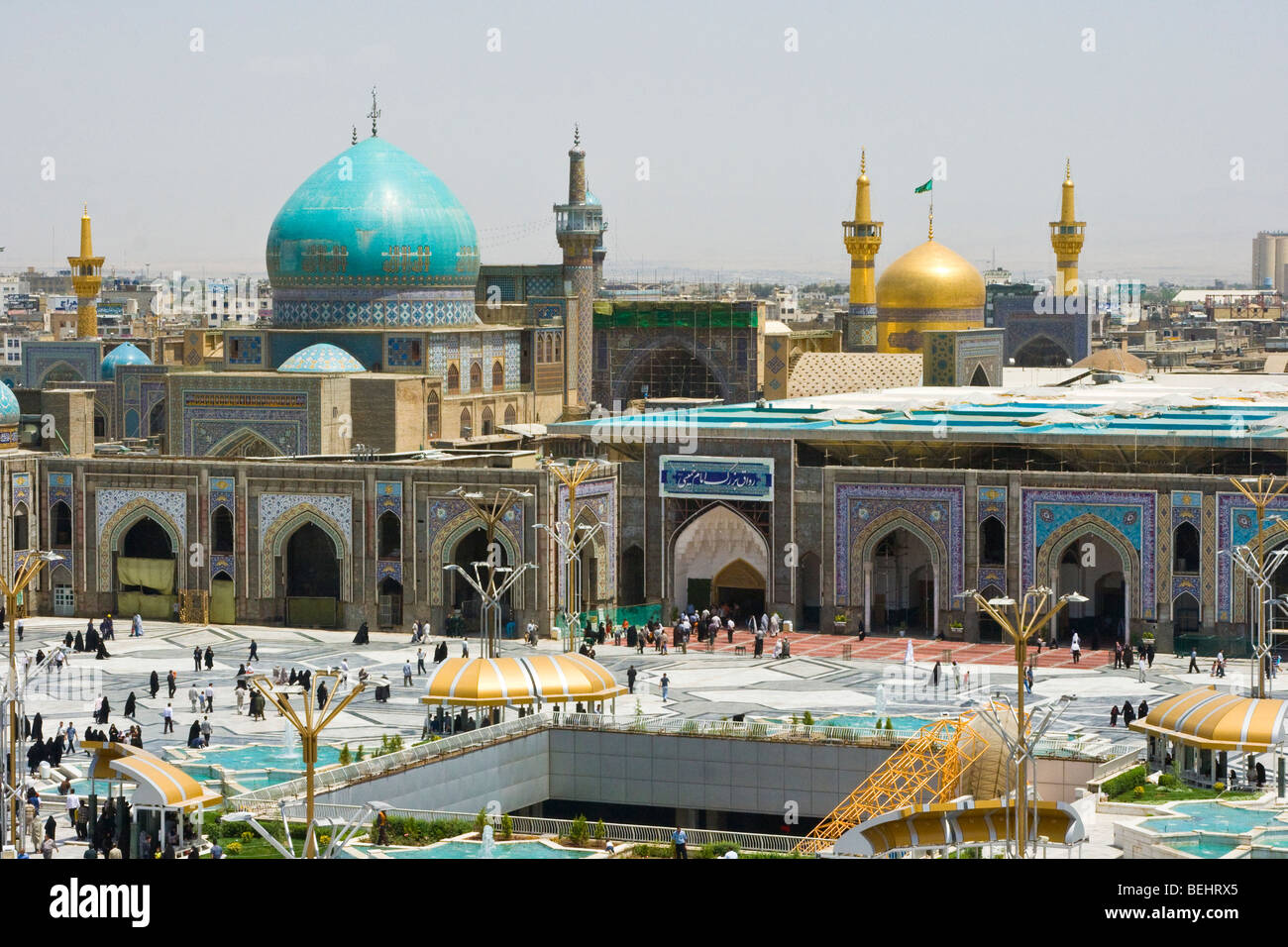 Astan e Qods Razavi Tomb and Shrine of Shiite Imam Reza Mashhad Iran Stock Photo 26207501 Alamy