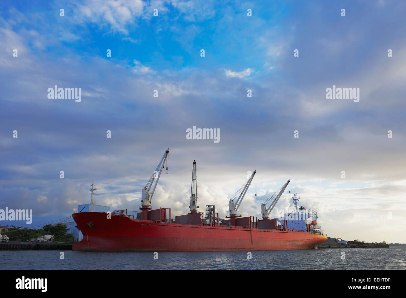 Container ship in the sea, San Juan, Puerto Rico, USA Stock Photo Alamy