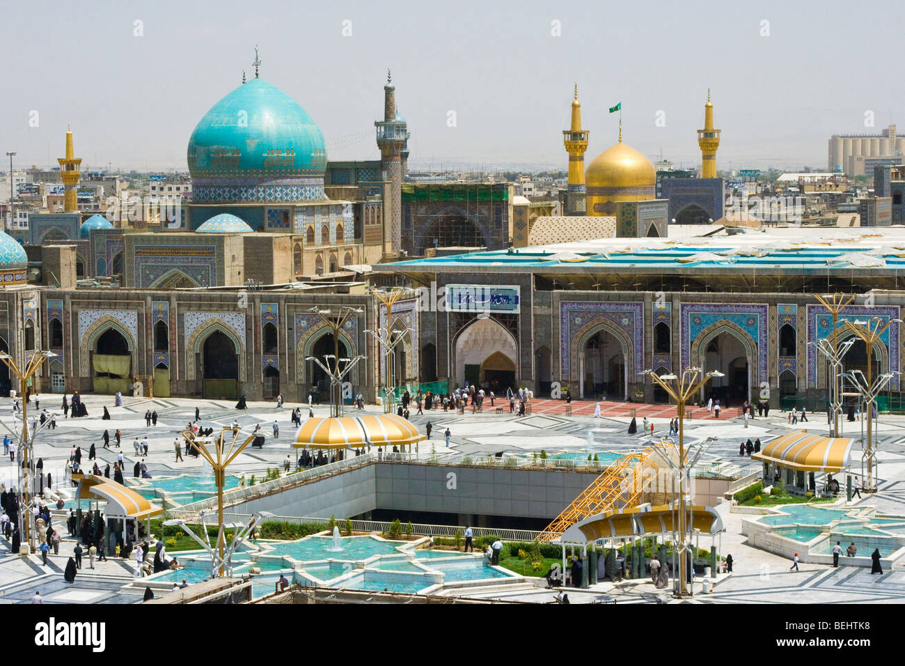Astan e Qods Razavi Tomb and Shrine of Shiite Imam Reza Mashhad Iran Stock Photo Alamy