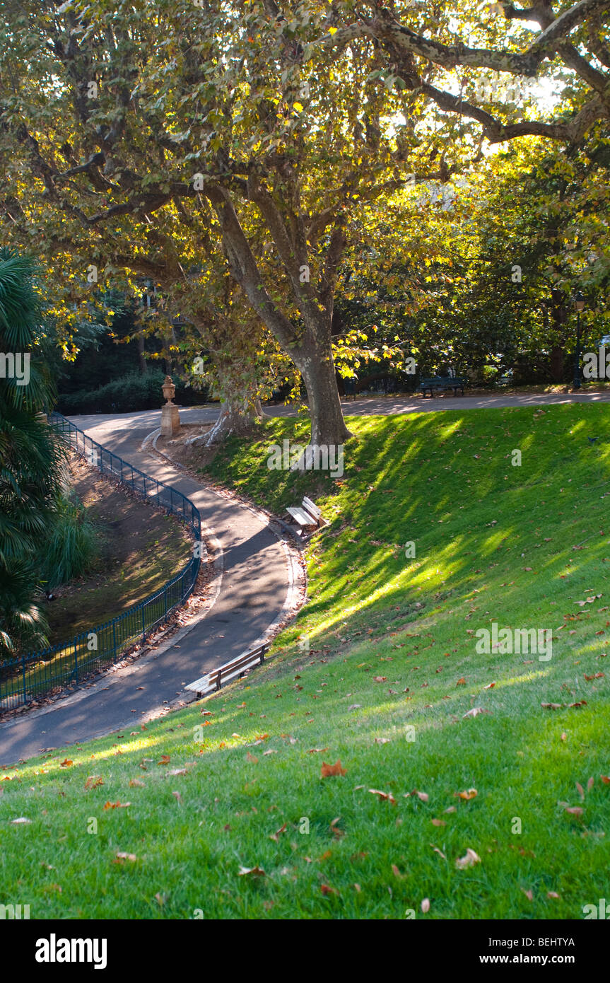 Plateau des Poetes Park, Beziers, France Stock Photo