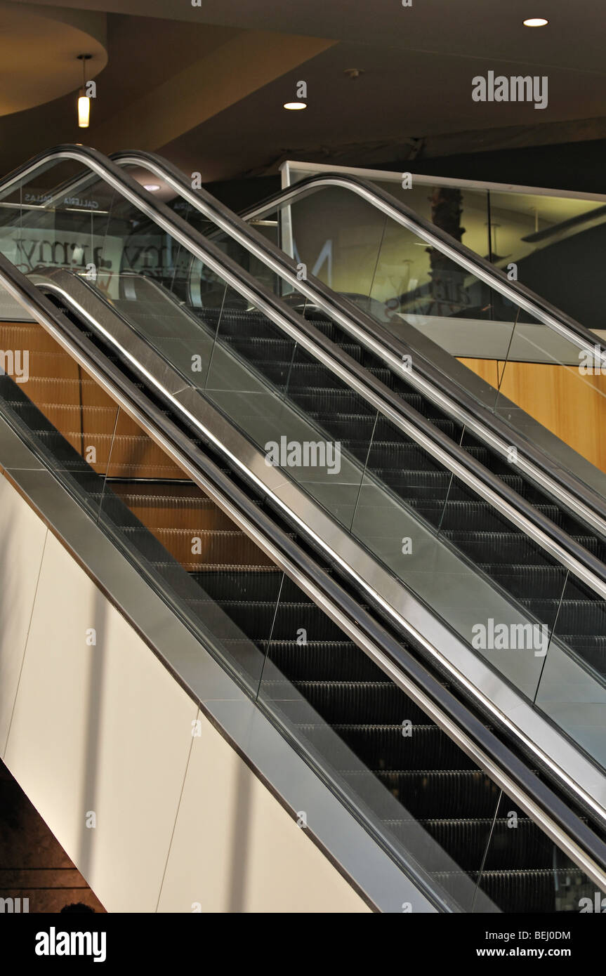 Escalator Stock Photo