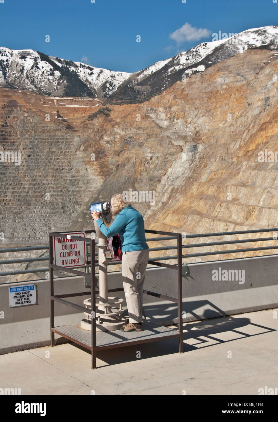 Utah Kennecott Utah Copper Bingham Canyon Mine world's largest manmade