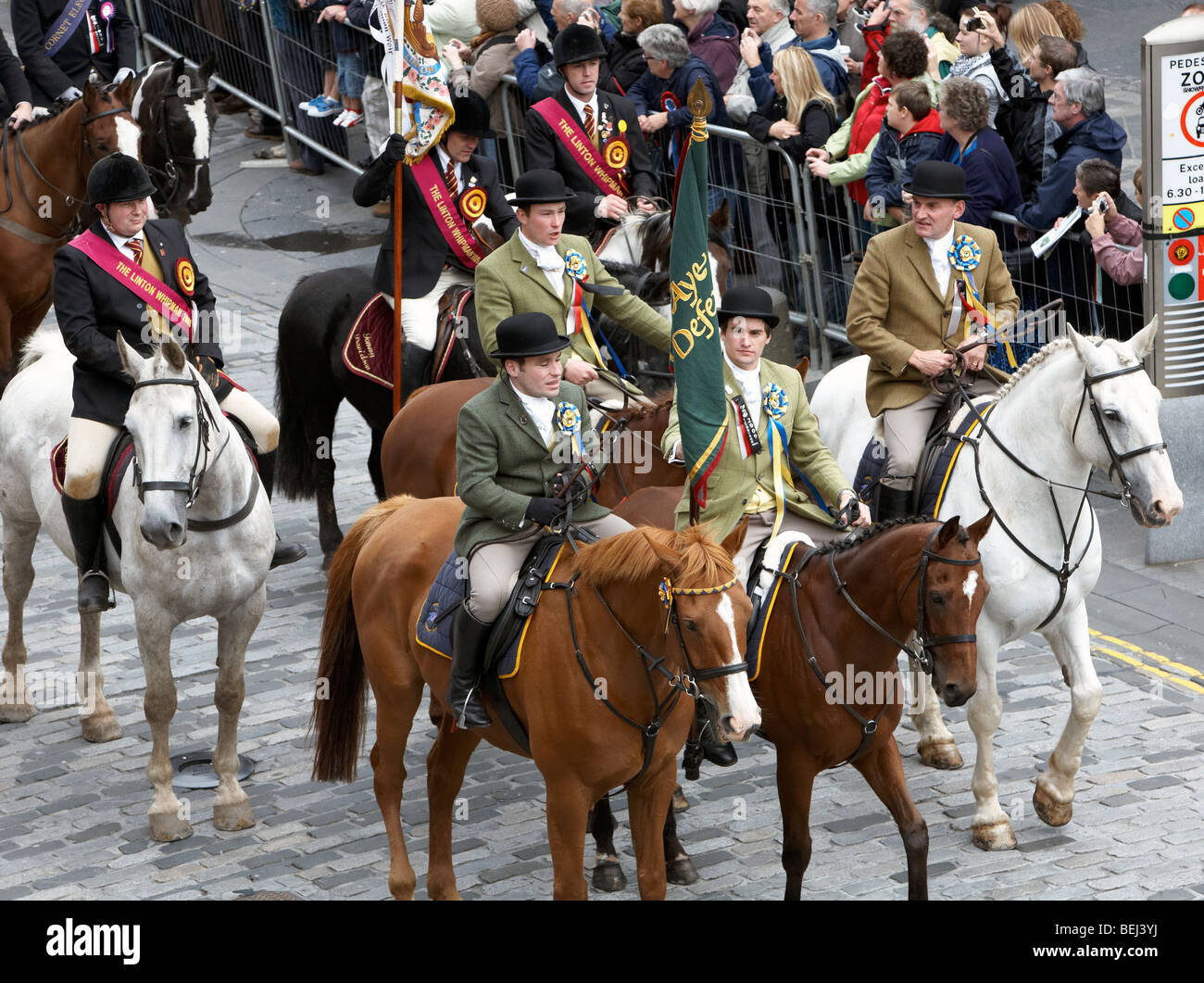 The Riding Of The Marches Edinburgh 2009 Scotland UK Stock Photo Alamy