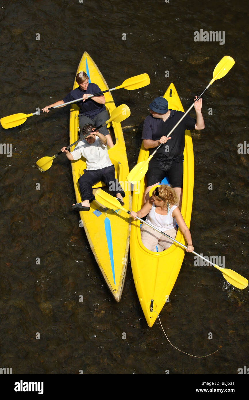 Canoes on water hires stock photography and images Alamy