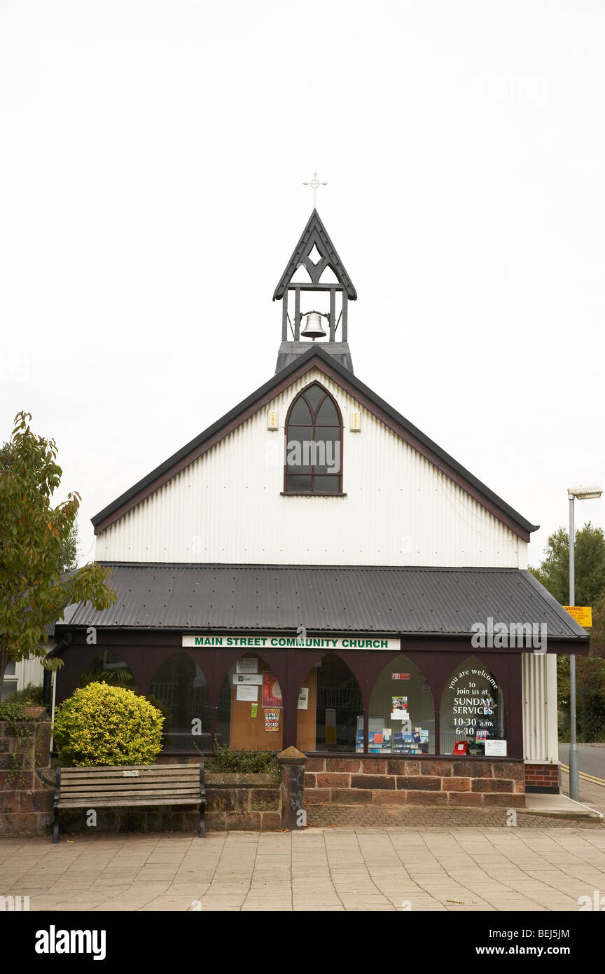 Main street community church hi res stock photography and images Alamy
