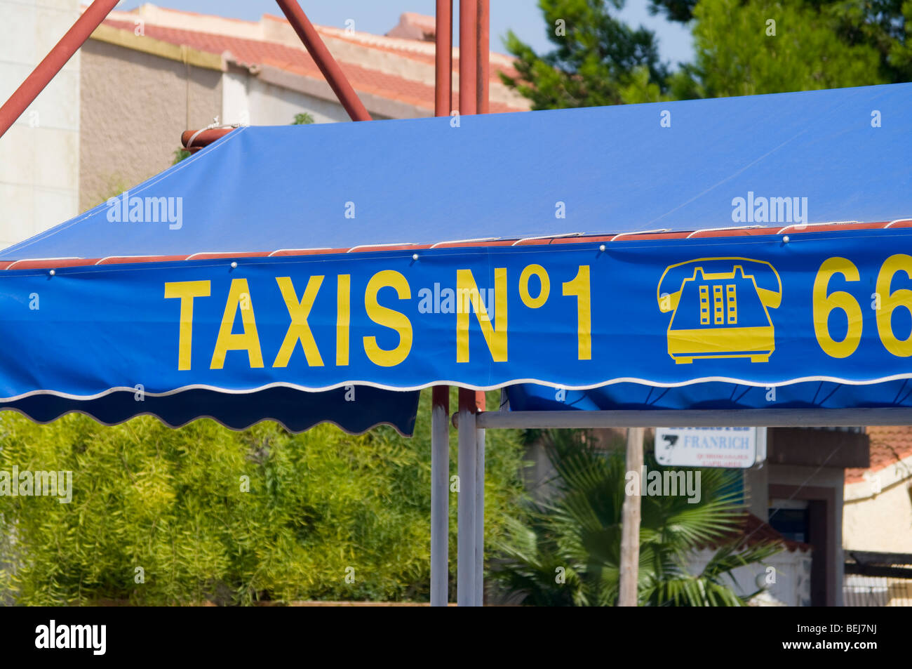 Spanish Taxi Sign Stock Photo Alamy