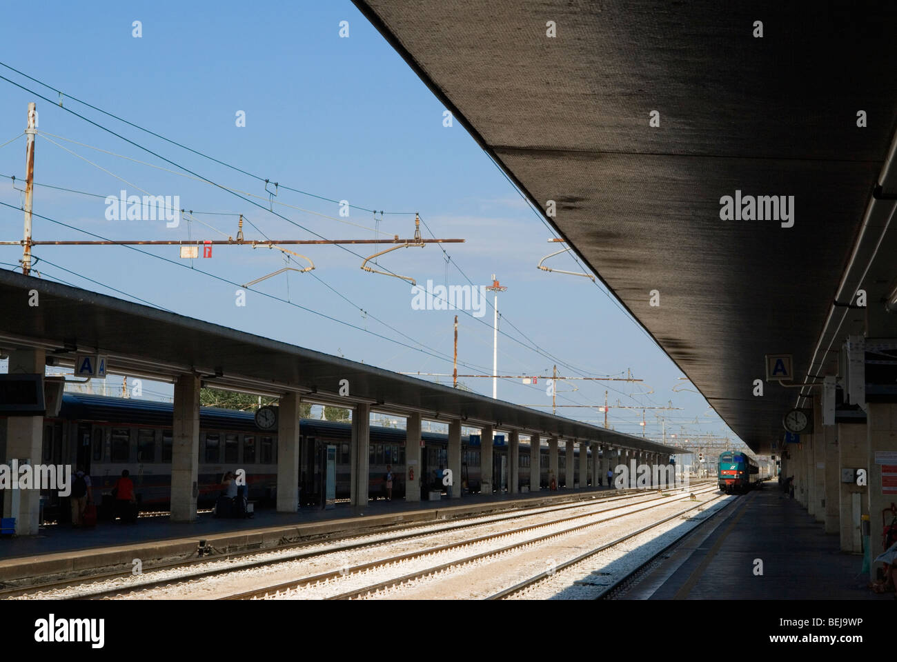 Venice Italy 2009. Train station Venezia Santa Lucia Station Stock ...