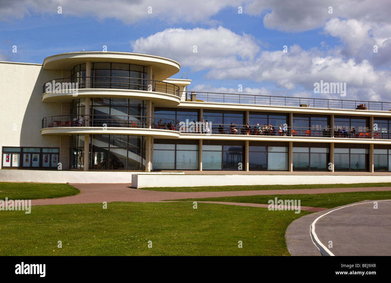 The De La Warr Pavilion Bexhill on Sea Stock Photo