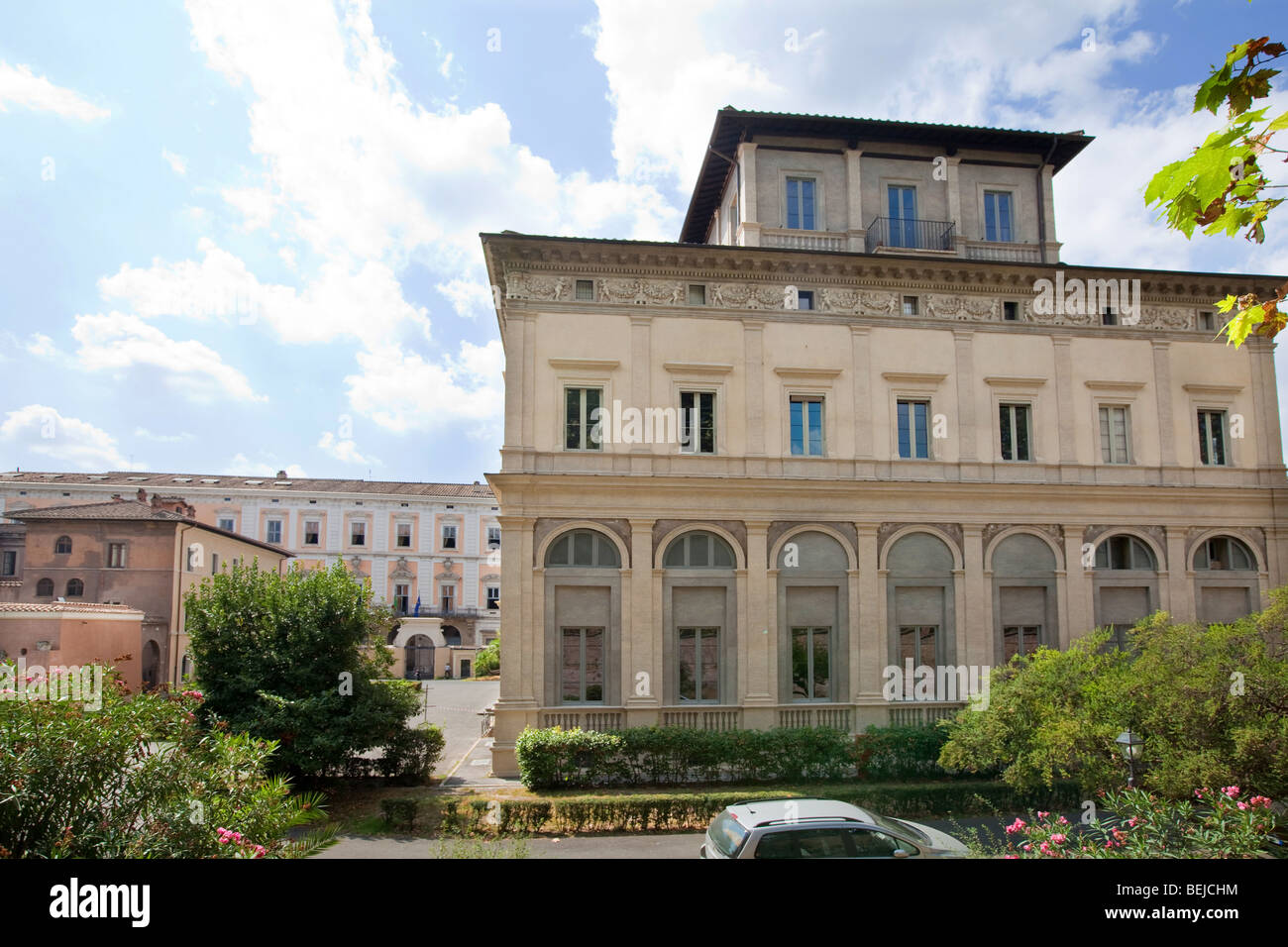 Villa Farnesina, Accademia Nazionale dei Lincei, Via della Lungara street, Rome, Italy Stock Photo