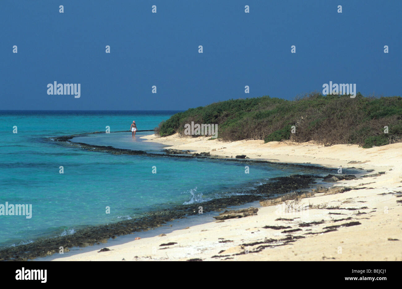 Beach, Farasan Island, Red Sea, Saudi Arabia, Middle East Stock Photo