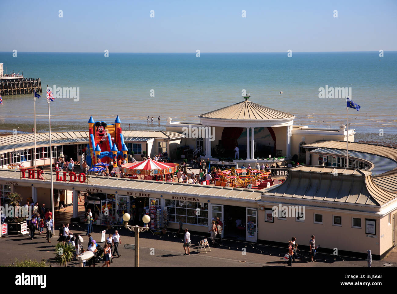 The Lido Entertainment Centre Worthing Coastal Town West Sussex County England UK Stock Photo