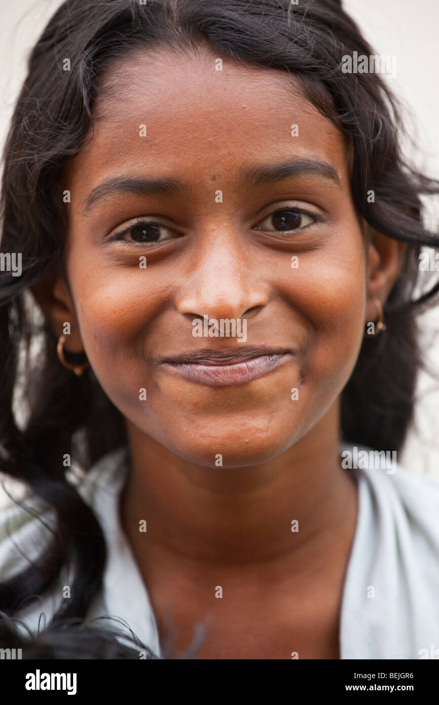 Bangladeshi girl in Dhaka Bangladesh Stock Photo