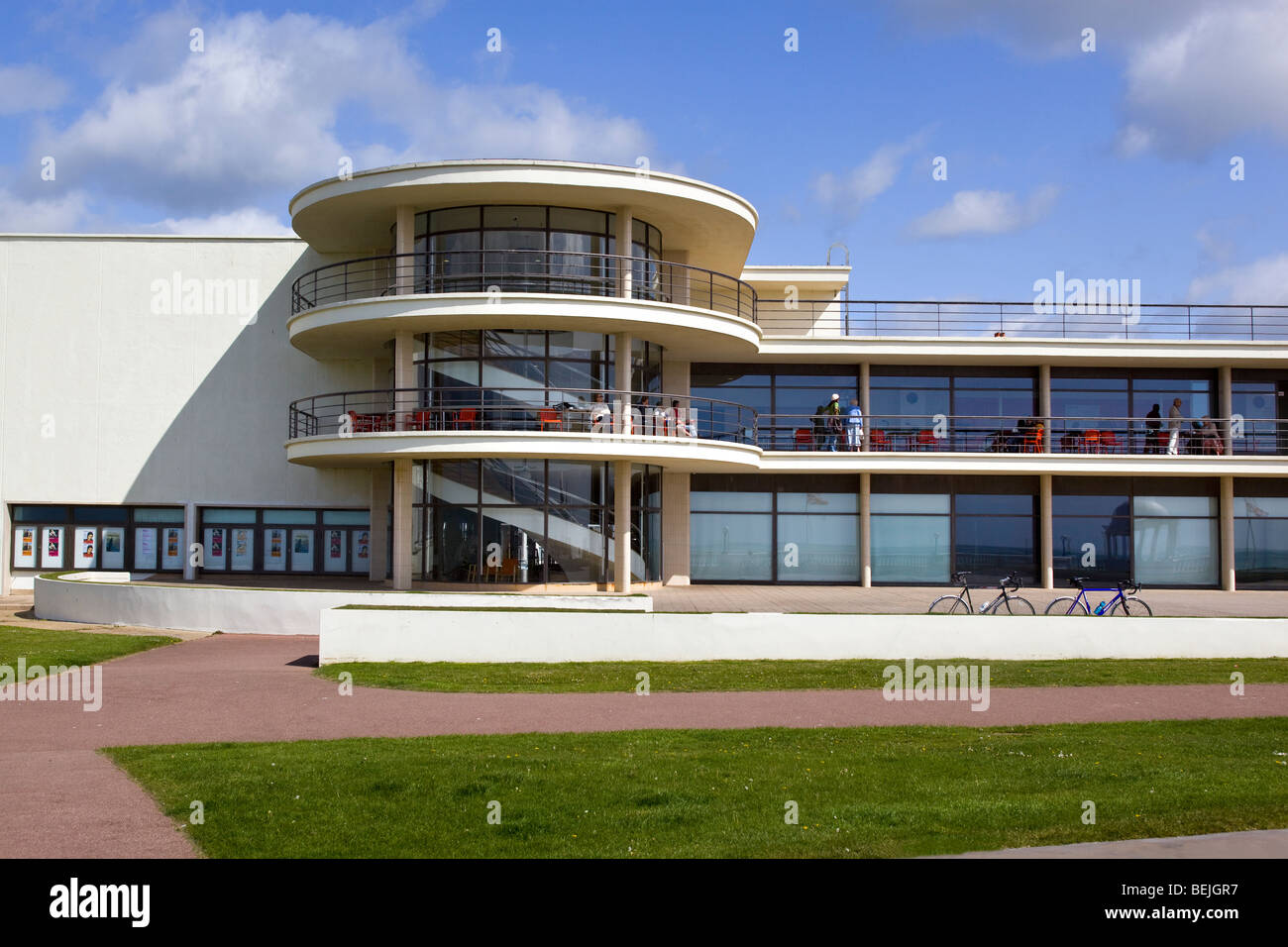 The De La Warr Pavilion Bexhill on Sea Stock Photo