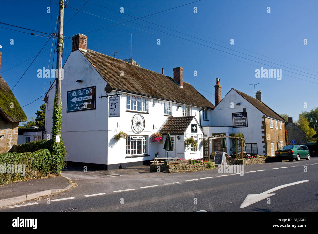 The George Inn, Donyatt, Somerset Stock Photo