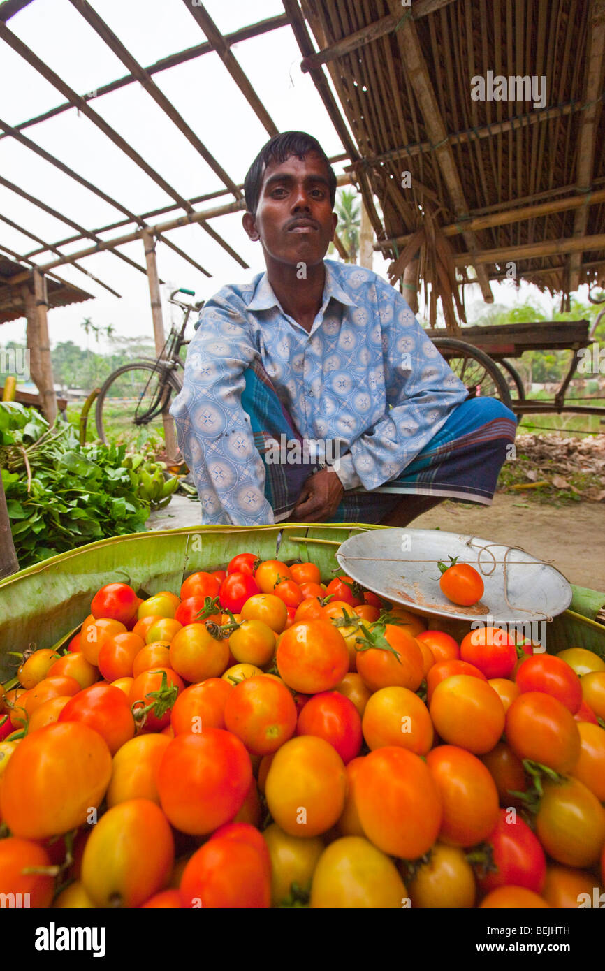 Vegetable market in Bagerhat Bangladesh Stock Photo Alamy