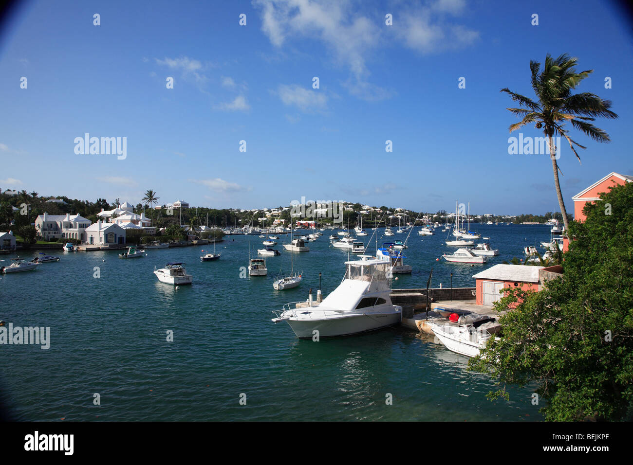 Tourist port, Hamilton, Bermuda, Atlantic Ocean, Central America Stock ...