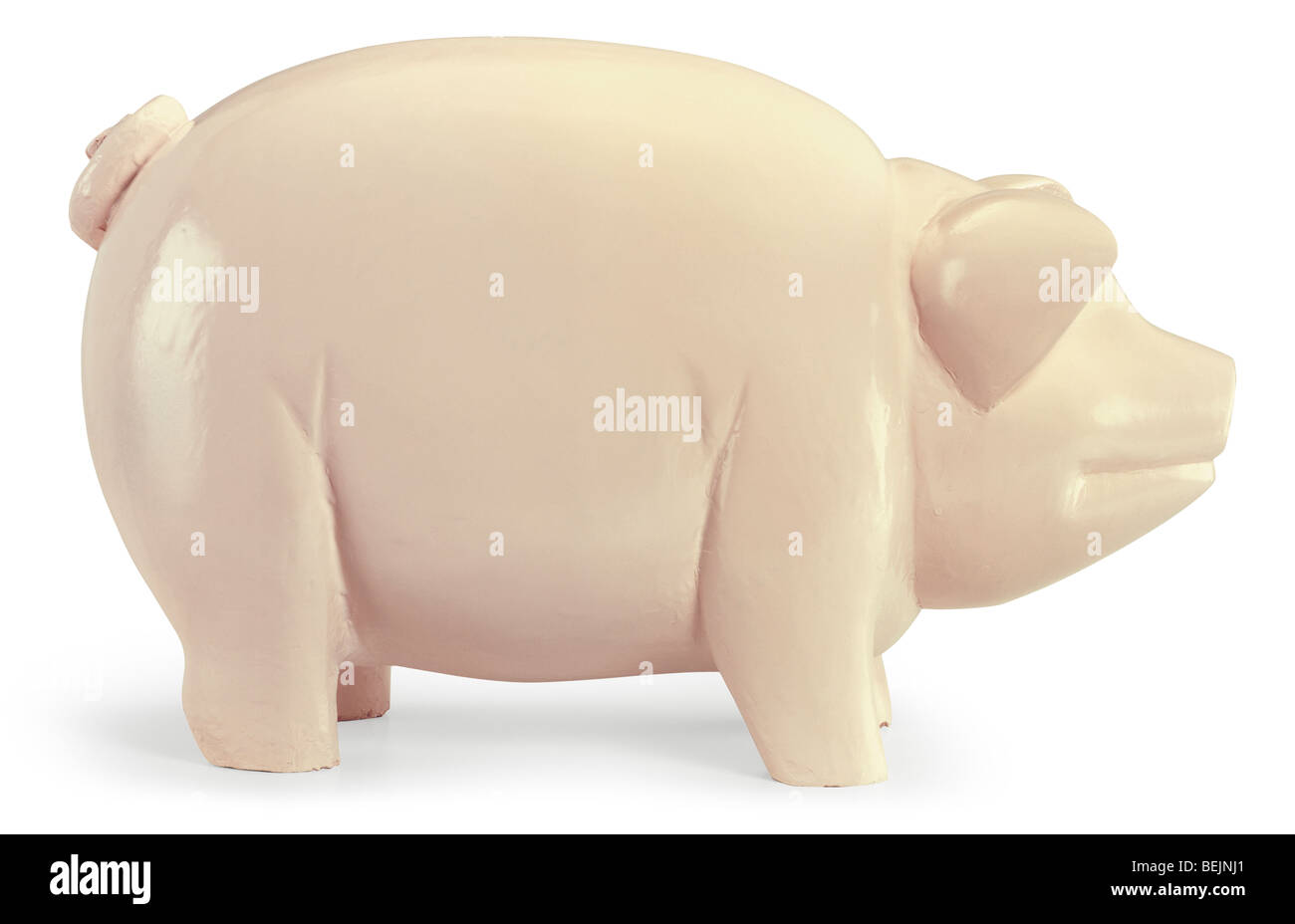 Piggy bank isolated on white background Stock Photo - Alamy