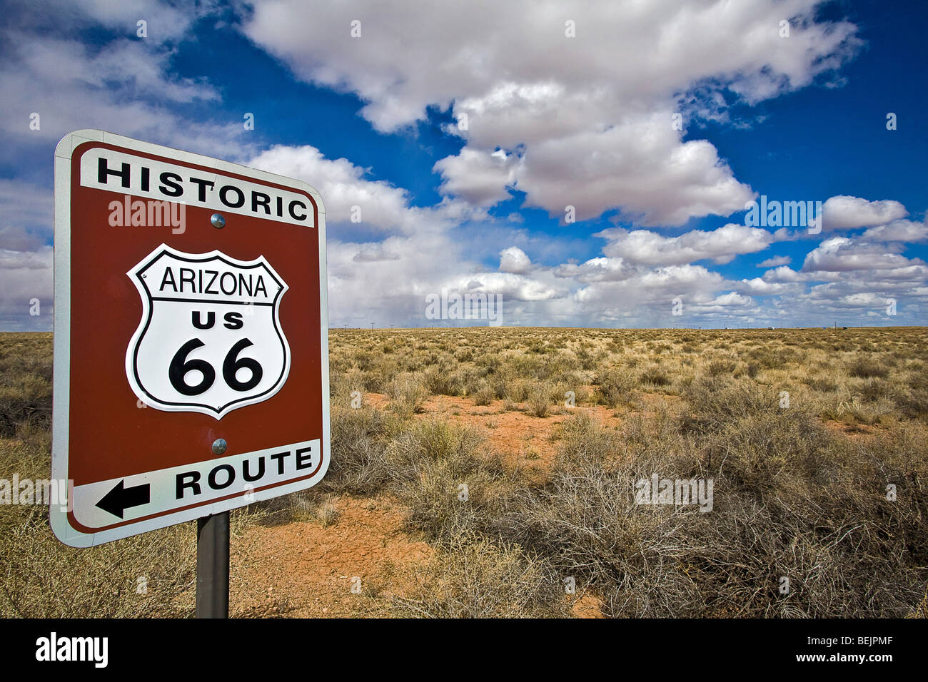 Painted desert, Arizona, United States of America, North America Stock Photo