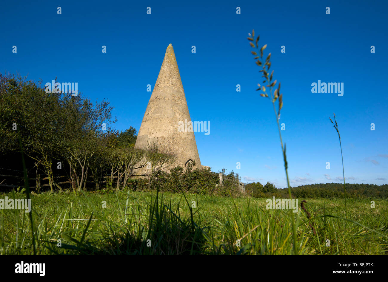 The Sugar Loaf folly a 35ft coneshaped structure built by Mad Jack