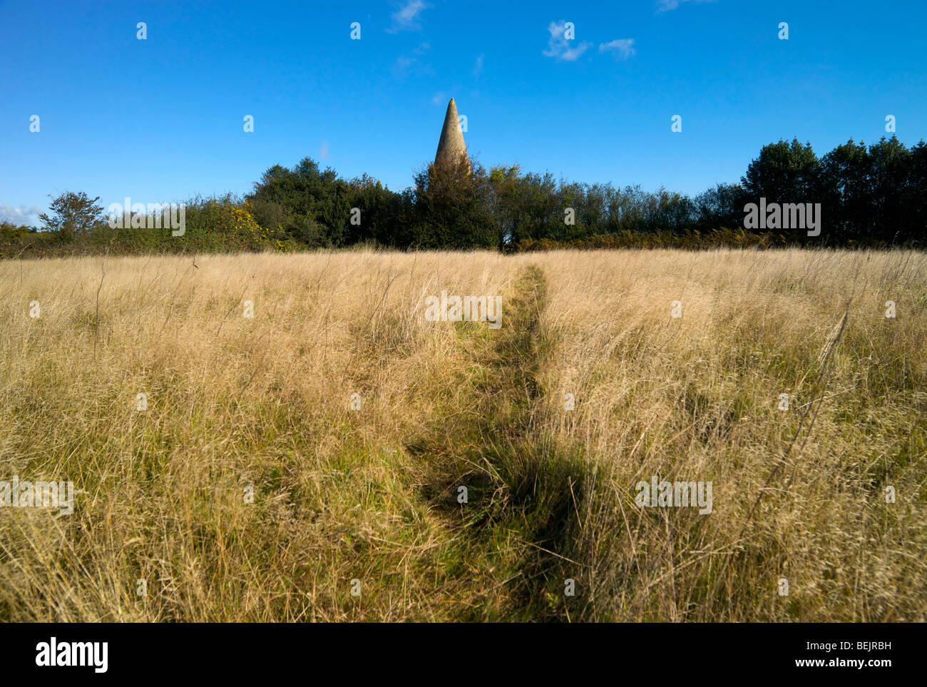 The Sugar Loaf folly a 35ft coneshaped structure built by Mad Jack
