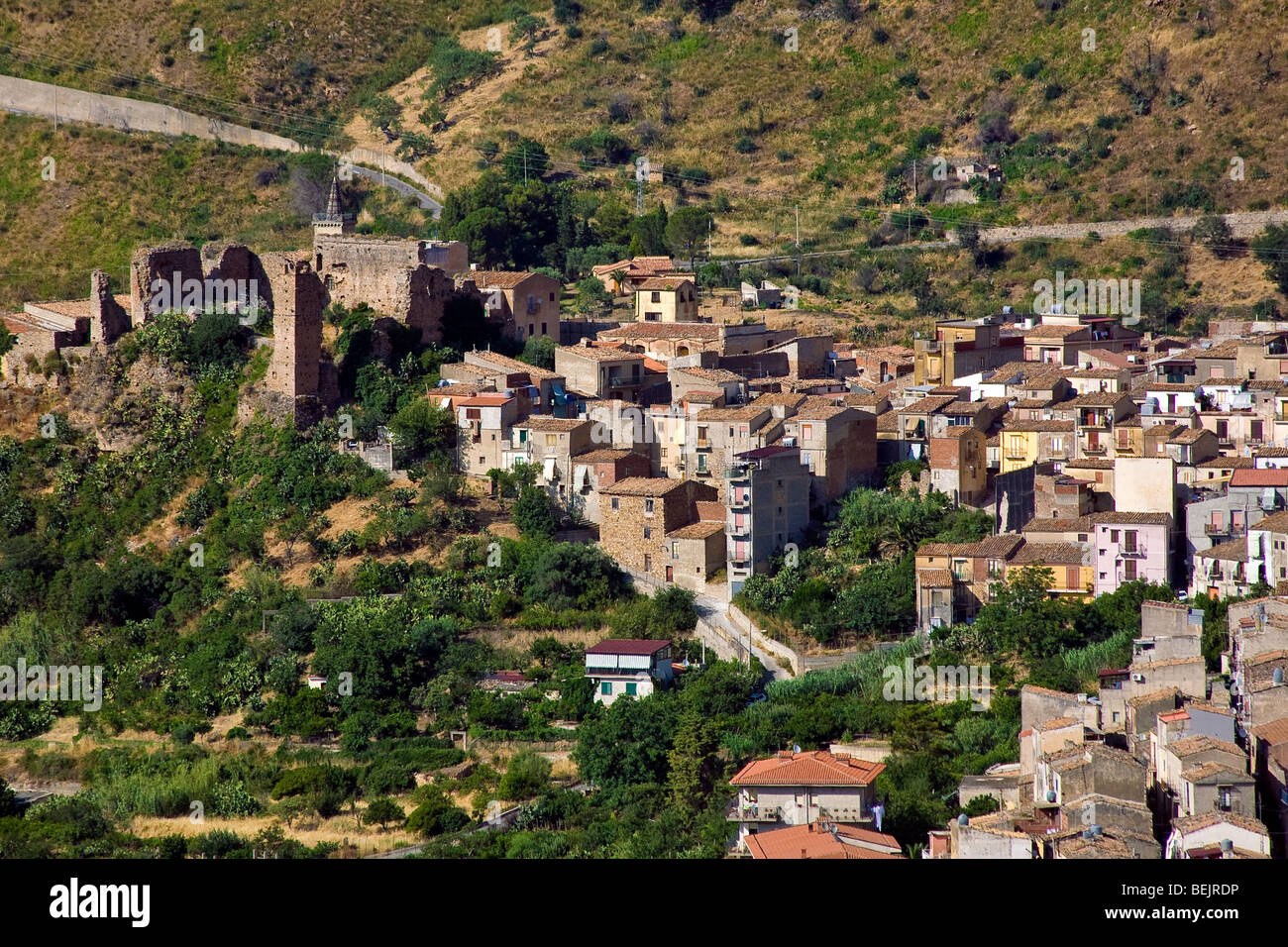 Collesano, Sicily, Italy Stock Photo Alamy