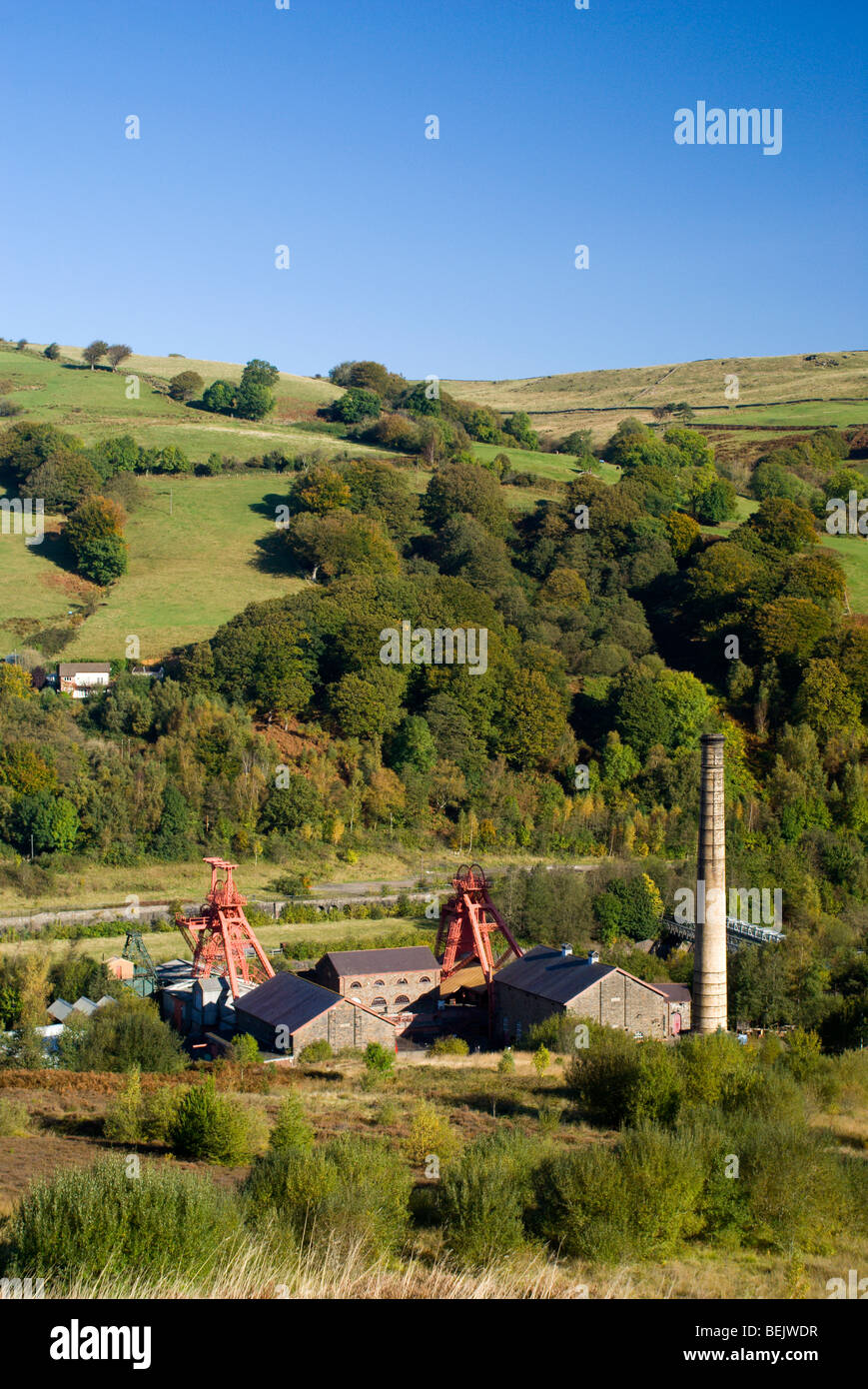 Rhondda Heritage Park, Trehafod, Rhondda Valley, South Wales Stock